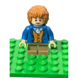 Blue Coat Biblo Baggins Rare 2013 Lego Minifigure